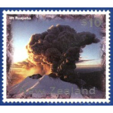 NOVA ZELÂNDIA, 1997, ERUPÇÃO DO VULCÃO RUAPEHU, YV#1511, MNH